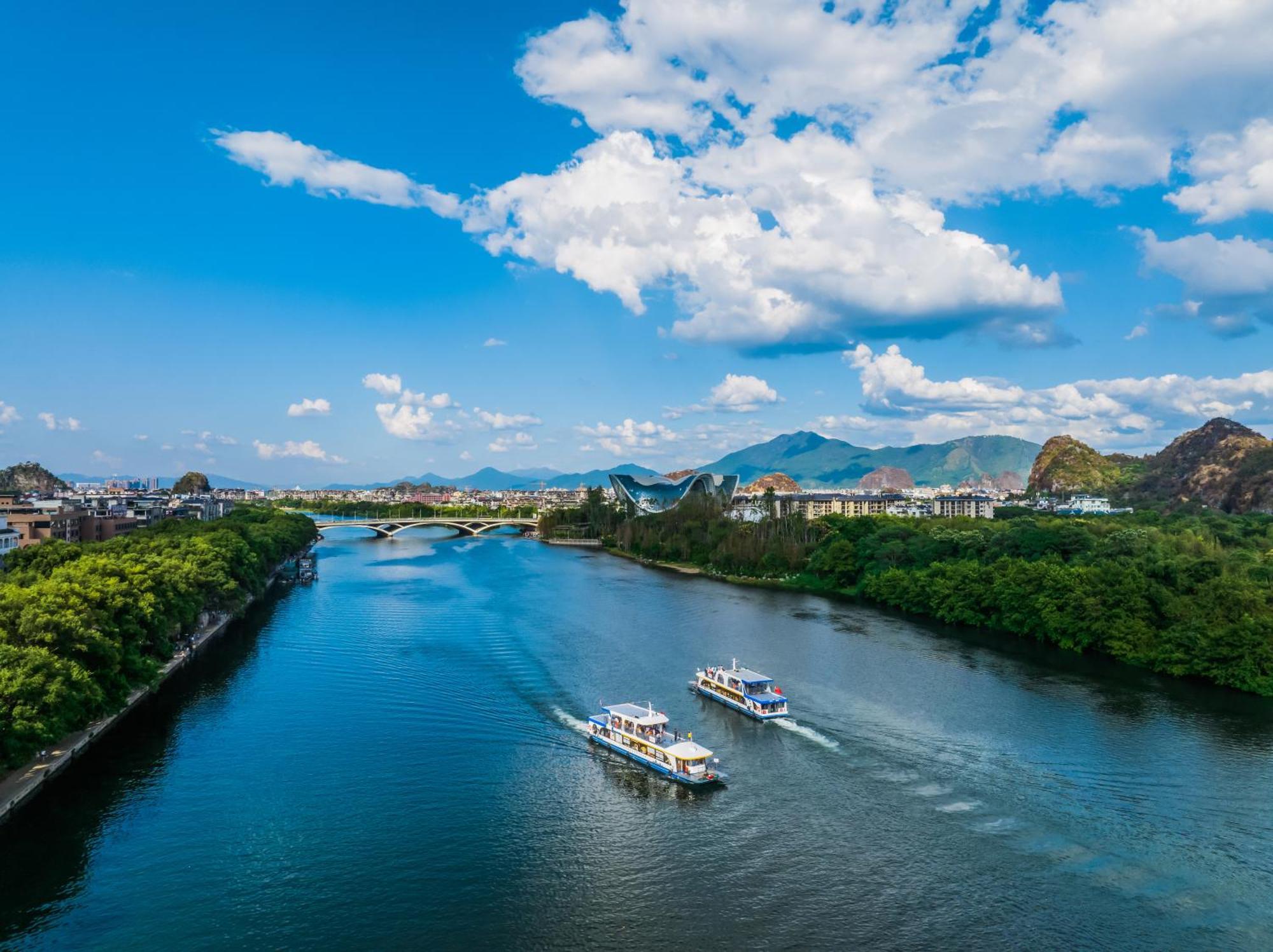 Riverside Wing Hotel Guilin Exterior foto